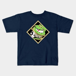 snake green Kids T-Shirt